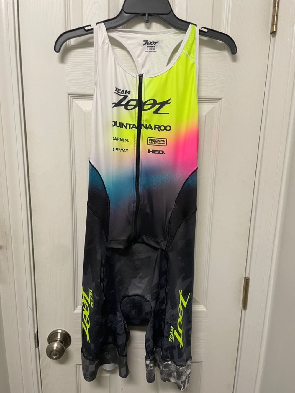 Team Zoot Tri Suit, sleeveless, size XL